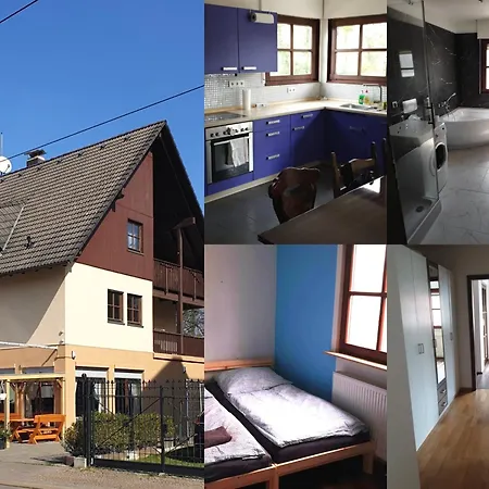 Ferienwohnung mit 123qm für 8 Personen mit sehr großem Garten, einfache Innen-Ausstattung Leipzig Exterior foto